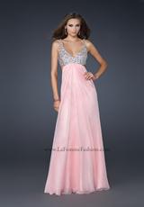 2012 La Femme Prom Dresses 17472.  Available in Cotton Candy Pink, Periwinkle, Platinum, Seafoam, White, Yellow